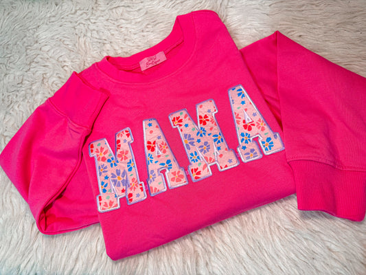 Mama Applique sweatshirt