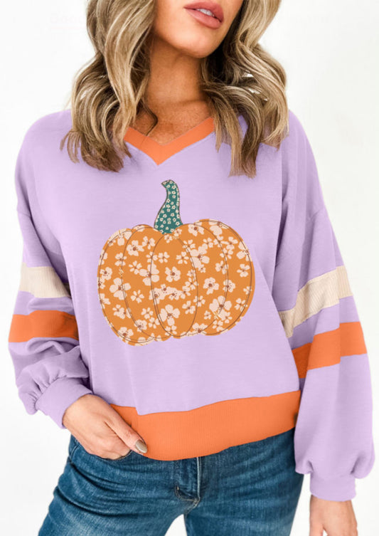 Applique pumpkin