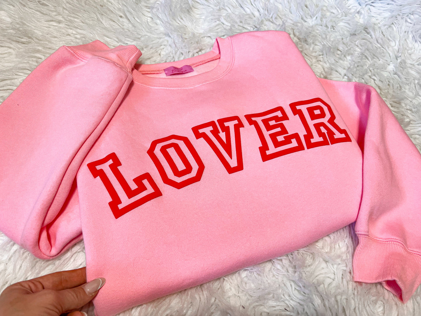 Lover puff sweatshirt