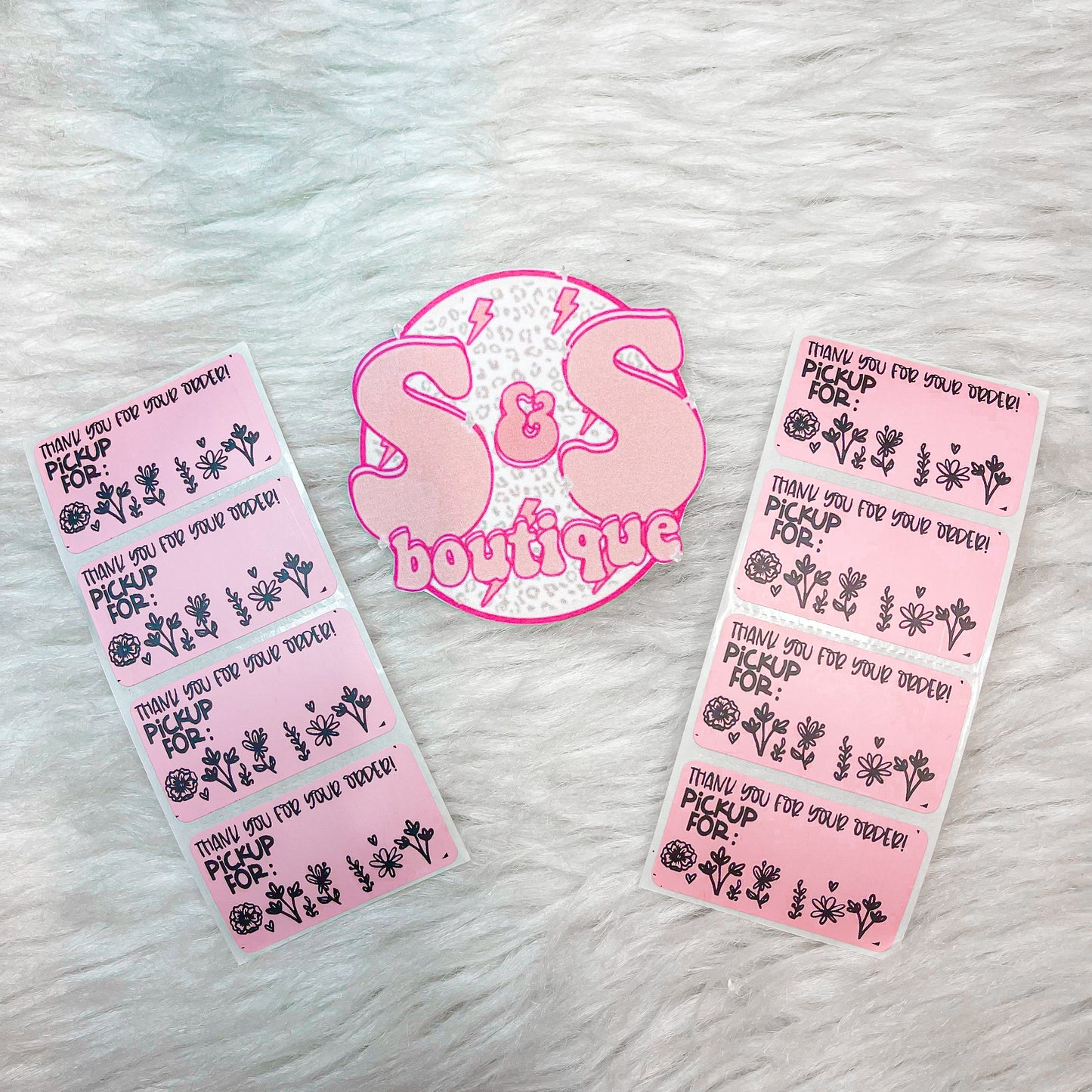 Flower Pick Up Stickers